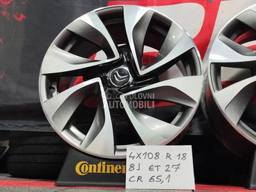 Aluminijumske felne  18" 4 x 108