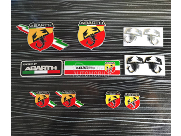 Abarth znak razni modeli za Fiat Ostalo