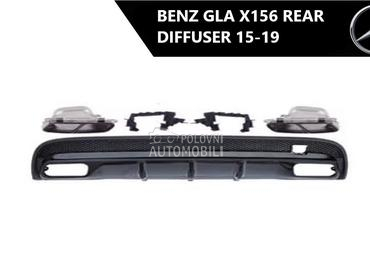 GLA X156 zadnji difuzor za Mercedes Benz Ostalo od 2015. do 2019. god.