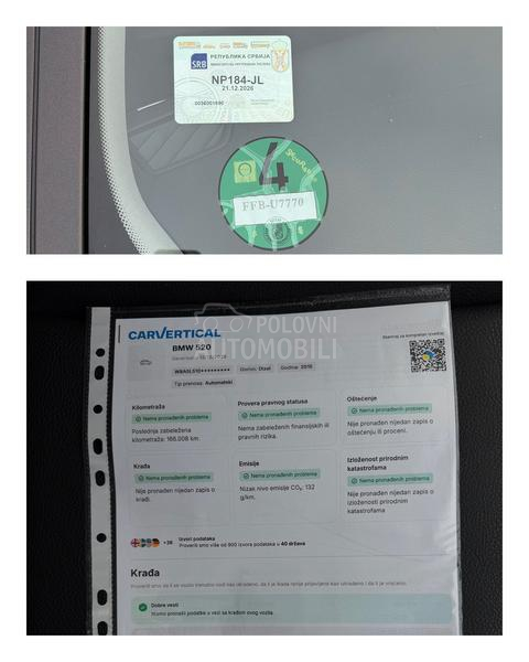 BMW 520 xDrive,Vazduh