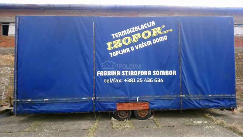 Tandem dvoosovinka 65m3