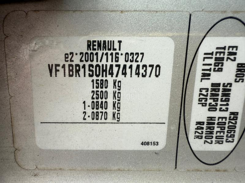 Renault Clio 1.2b t.o.p