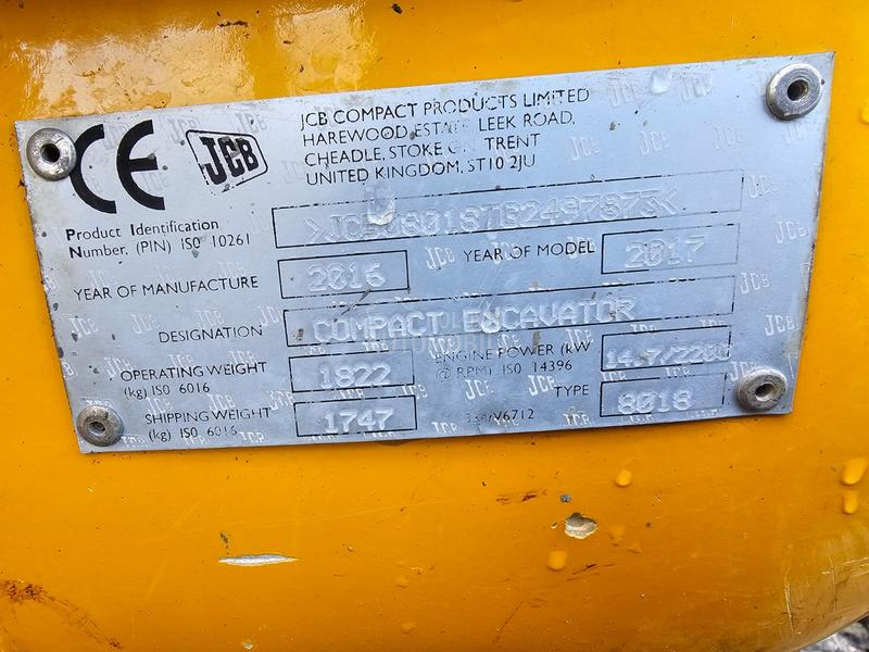 JCB 8018