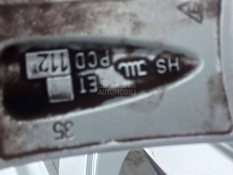 Aluminijumske felne dezent 19" 5 x 112
