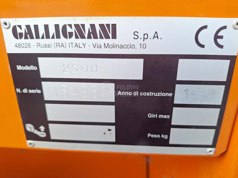 Gallignani 2500 SL Siroki Pikap