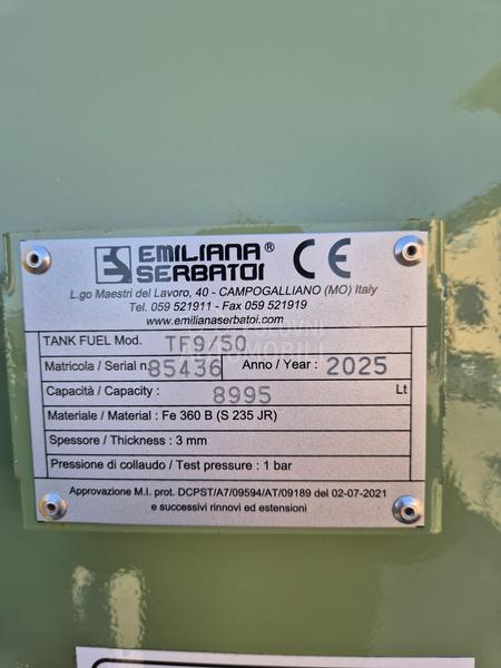 CISTERNA CELICNA ZA GORIVO