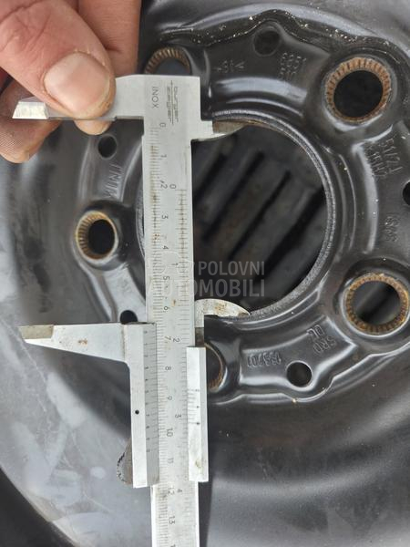 Čelične felne mini 15" 5 x 112