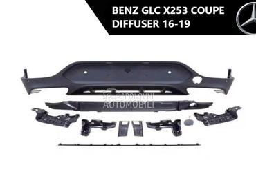 GLC x253/c253 zadnji difuzor za Mercedes Benz Ostalo od 2016. do 2019. god.