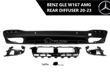 W167 AMG zadnji difuzor za Mercedes Benz Ostalo od 2020. do 2023. god.