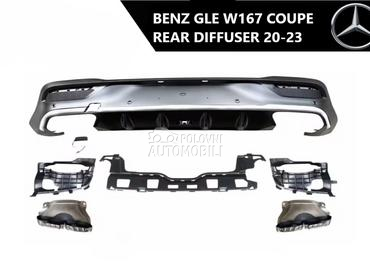 GLE W167 coupe zadnji difuzor za Mercedes Benz Ostalo od 2020. do 2023. god.