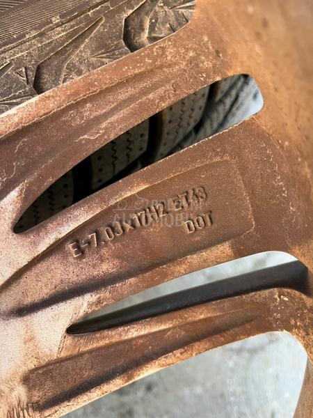 Aluminijumske felne audi 17" 5 x 112