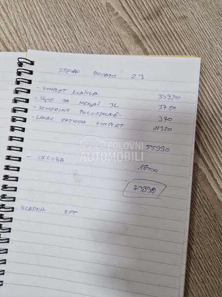 Fiat Ducato L2H2 1500kg