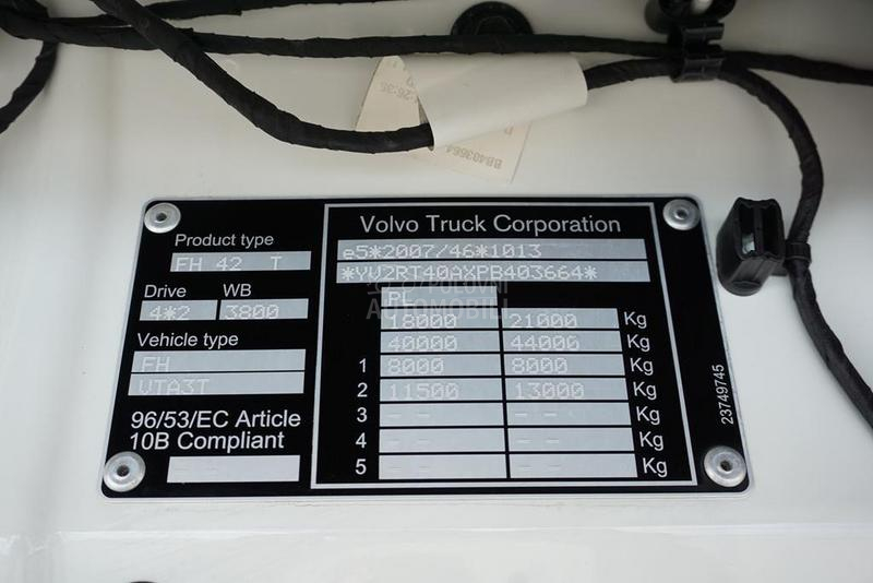 Volvo FH tegljač DOM1699