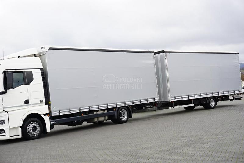 MAN TGX / prikolica DOM1701