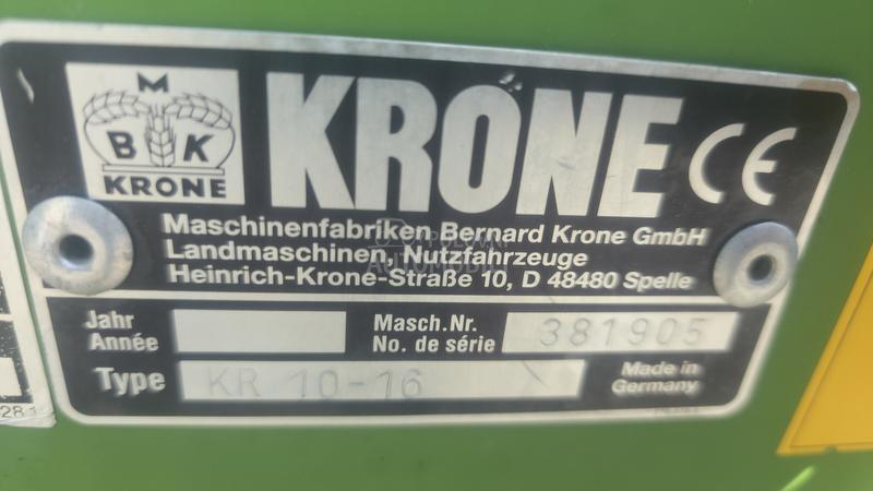 Krone KR 10 16