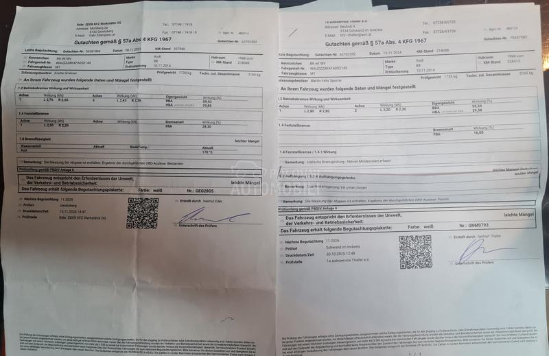 Audi A4 Org. Km Vel. ser.