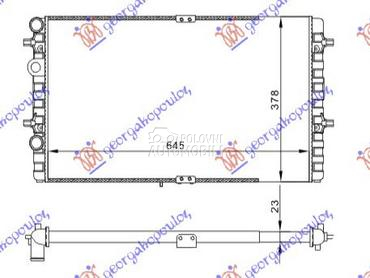 HLADNJAK MOTORA ZA SVE MODE... za Seat Ibiza od 1999. do 2002. god.