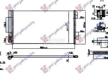 HLADNJAK KLIME 1.4 MULTIAR... za Jeep Compass od 2016. do 2022. god.