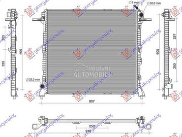 HLADNJAK MOTORA 2.0 TDI... za Volkswagen Ostalo za 2017. god.