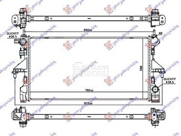 HLADNJAK MOTORA 2.0... za Peugeot Ostalo za 2014. god.