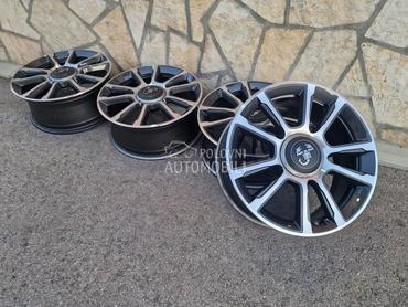 Aluminijumske felne Abarth 17" 4 x 98