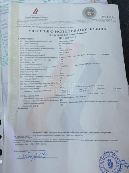 Fiat Ducato 2.3 MJTD MAXI L4H3