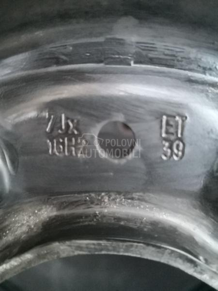 Čelične felne Audi 16" 5 x 112