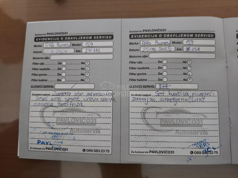 Alfa Romeo 159 Restajling