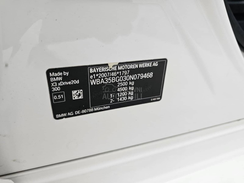 BMW X3 20d xDrive M-Paket