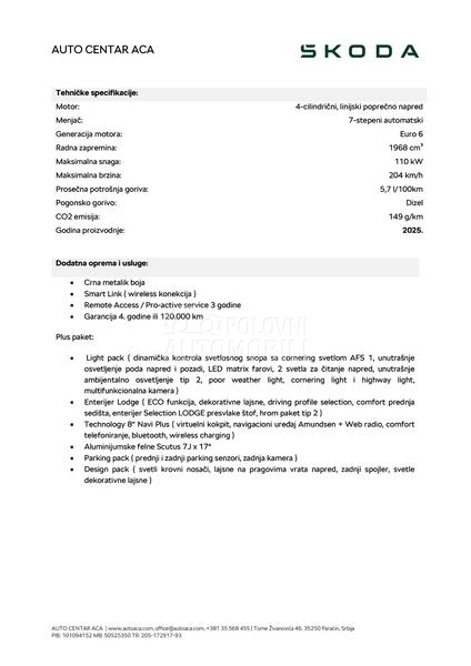 Škoda Karoq Sel. PLUS DSG 4x4