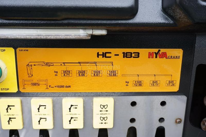 DAF LF platformom DOM1752