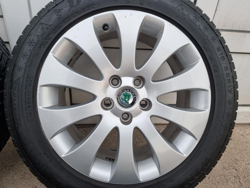 Aluminijumske felne Superb original 17" 5 x 112