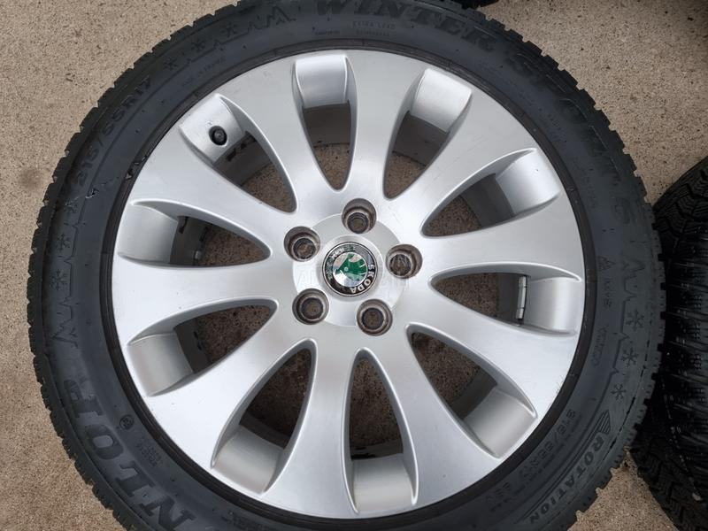 Aluminijumske felne Superb original 17" 5 x 112