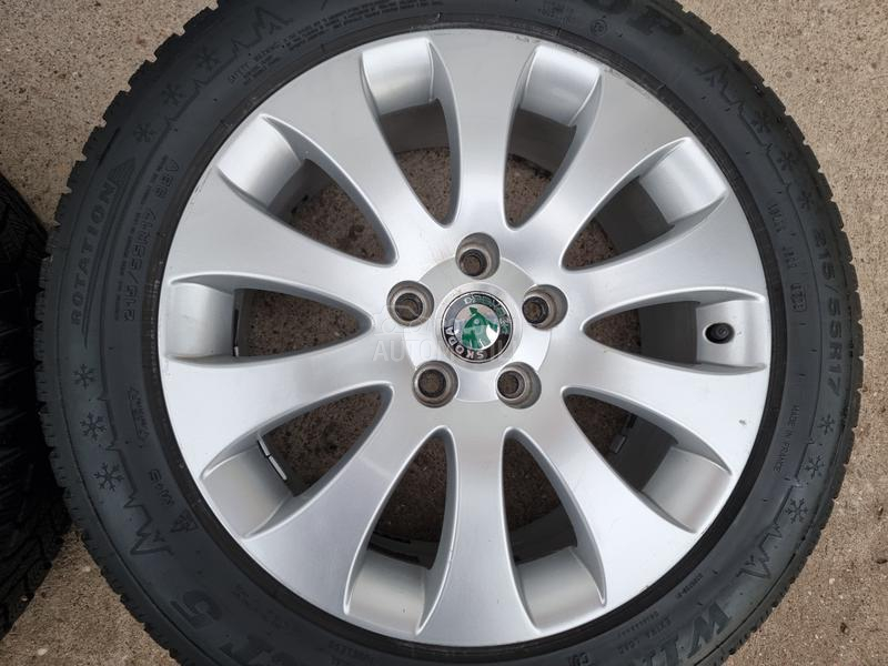 Aluminijumske felne Superb original 17" 5 x 112