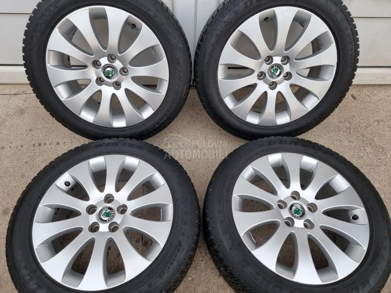 Aluminijumske felne Superb original 17" 5 x 112