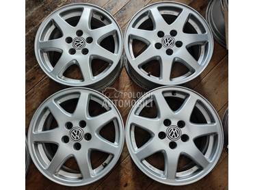 Aluminijumske felne golf polo skoda seat 15" 5 x 100