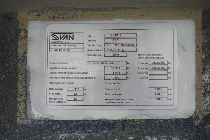 Svan prikolica DOM1794