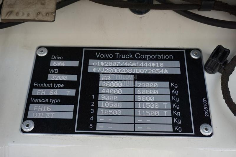 Volvo FH 16 tegljač DOM1803