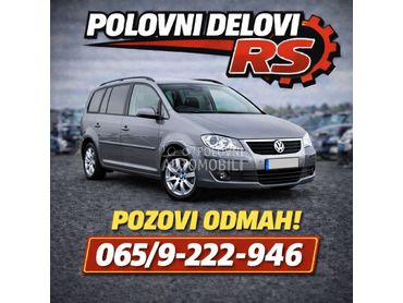 Poklopac, roletna, polica prtl za Volkswagen Touran od 2003. do 2010. god.