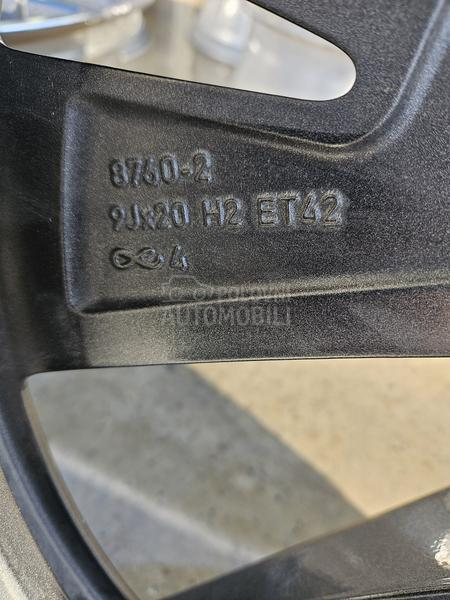 Aluminijumske felne  20" 5 x 112