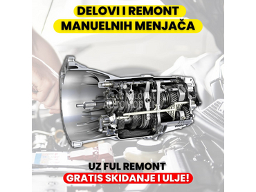 Remont manuelnih menjaca  