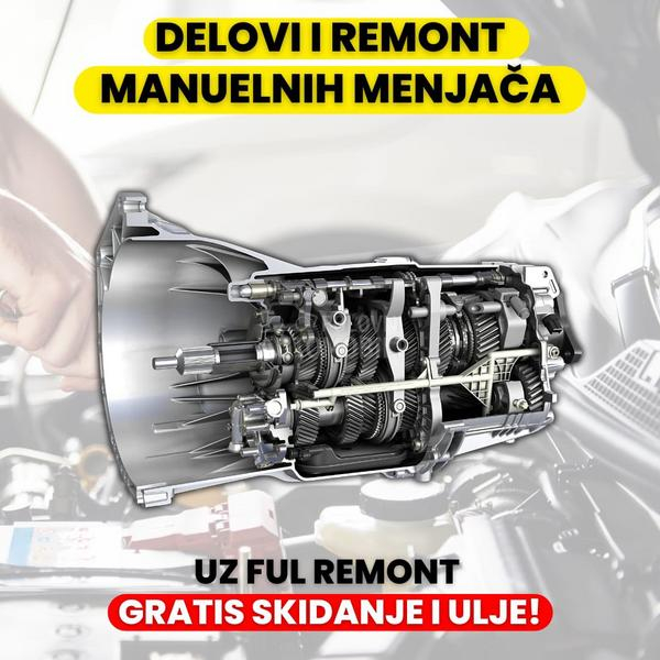 Remont manuelnih menjaca