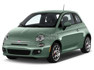 Fiat 500 07-25god -  kompletan auto u delovima