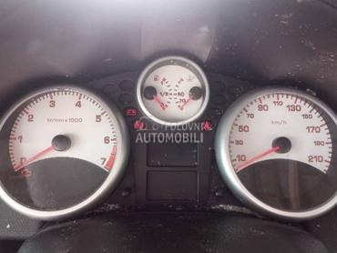 km sat brzinometar za Peugeot 207