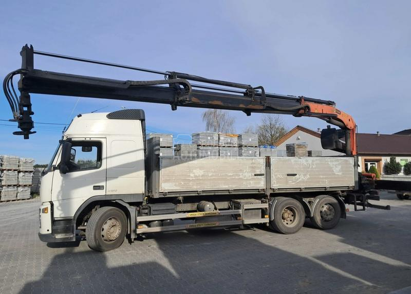 Volvo FM380,kiper kran