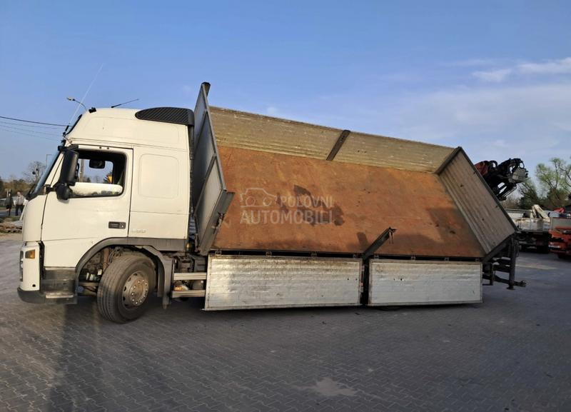 Volvo FM380,kiper kran