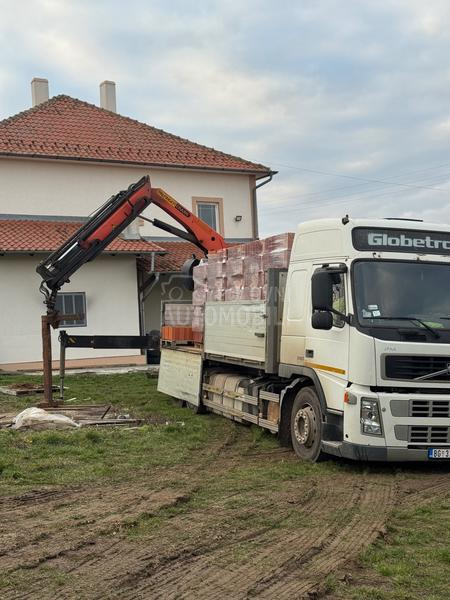Volvo FM380,kiper kran