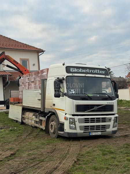 Volvo FM380,kiper kran