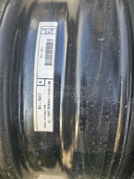 Čelične felne  15" 4 x 100