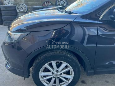 Krilo levo crno GABG za Nissan Qashqai od 2013. do 2021. god.